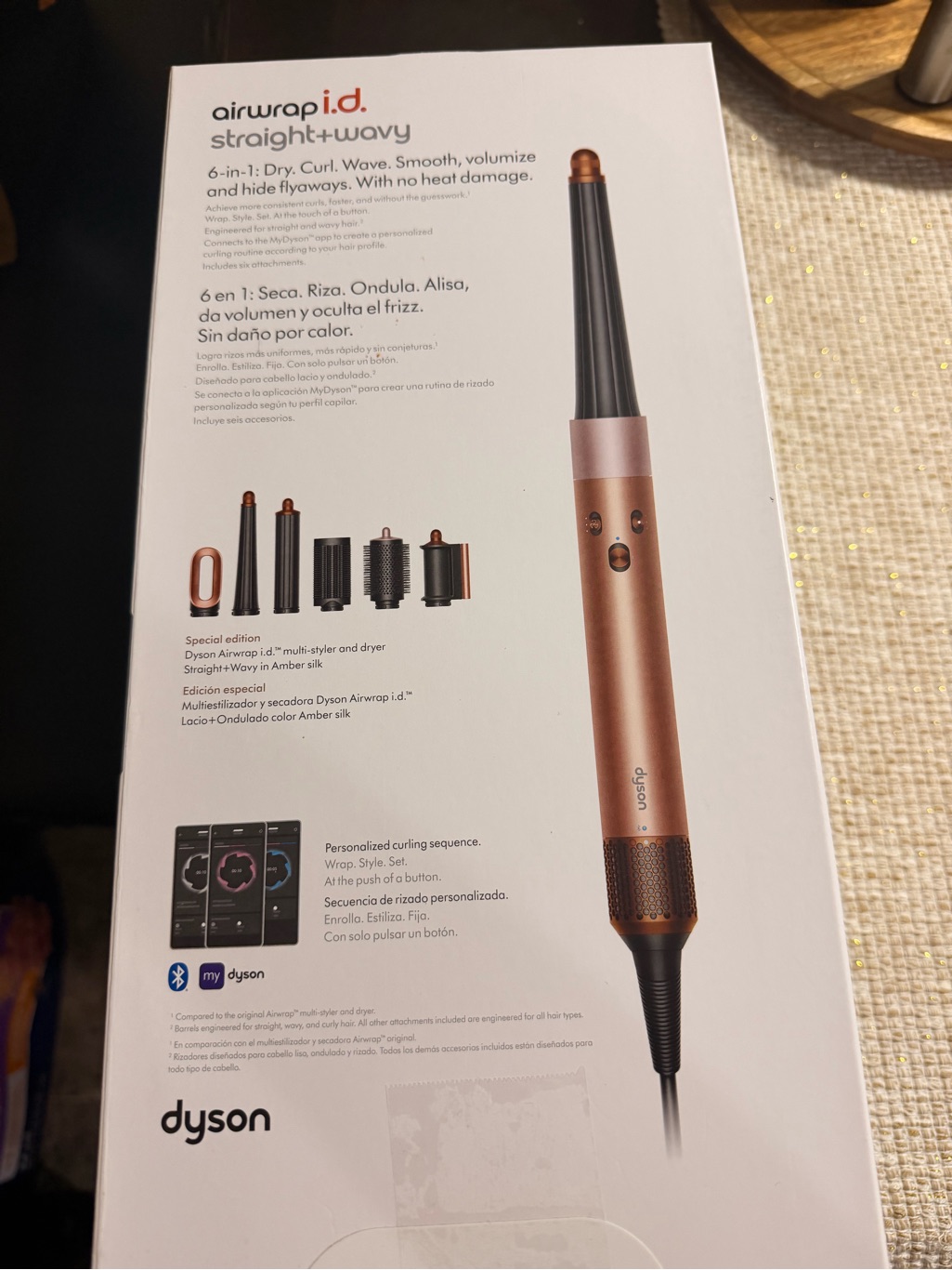 Dyson Airwrap ID Multi Styler In Metallic CopperRose